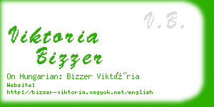 viktoria bizzer business card